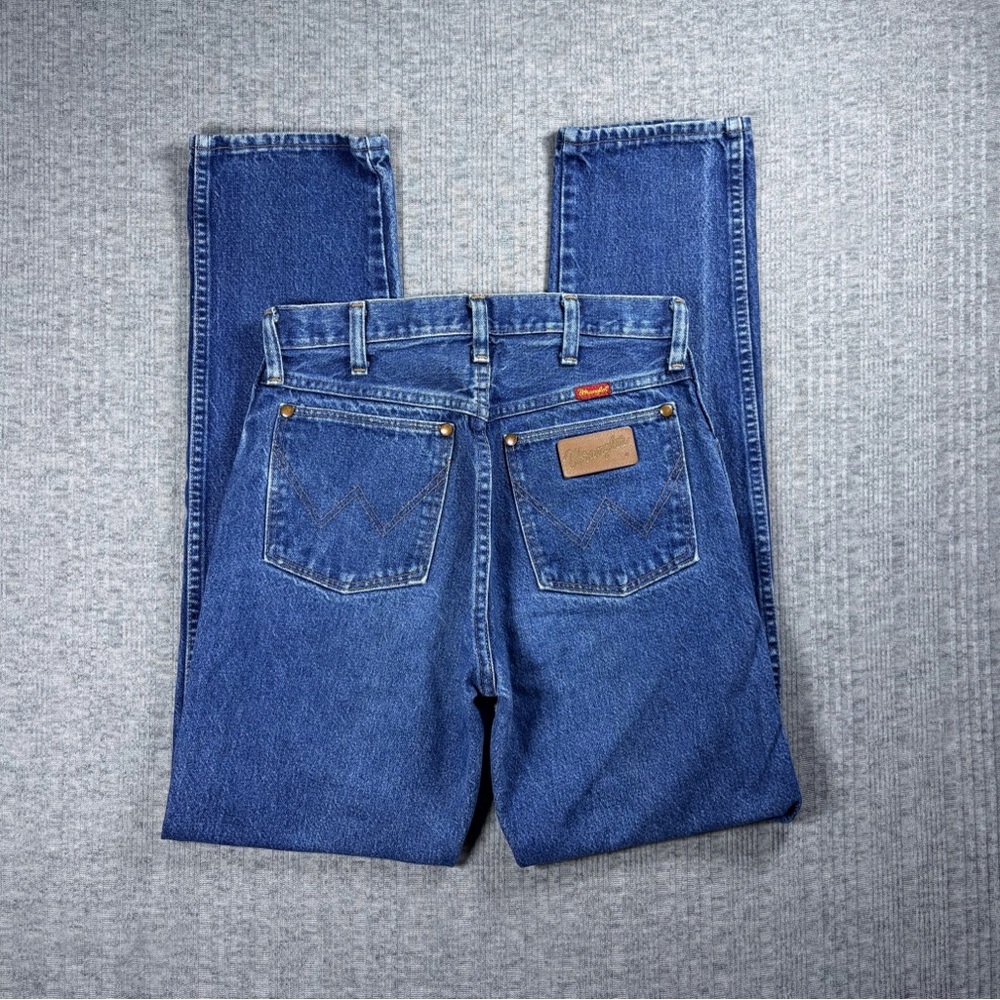 Vintage Wrangler Jeans Womens 28x31 14MWZ Western Scovill Zip USA Made 80s